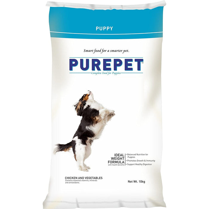 Purepet Puppy Chicken and Vegetable Food Dry