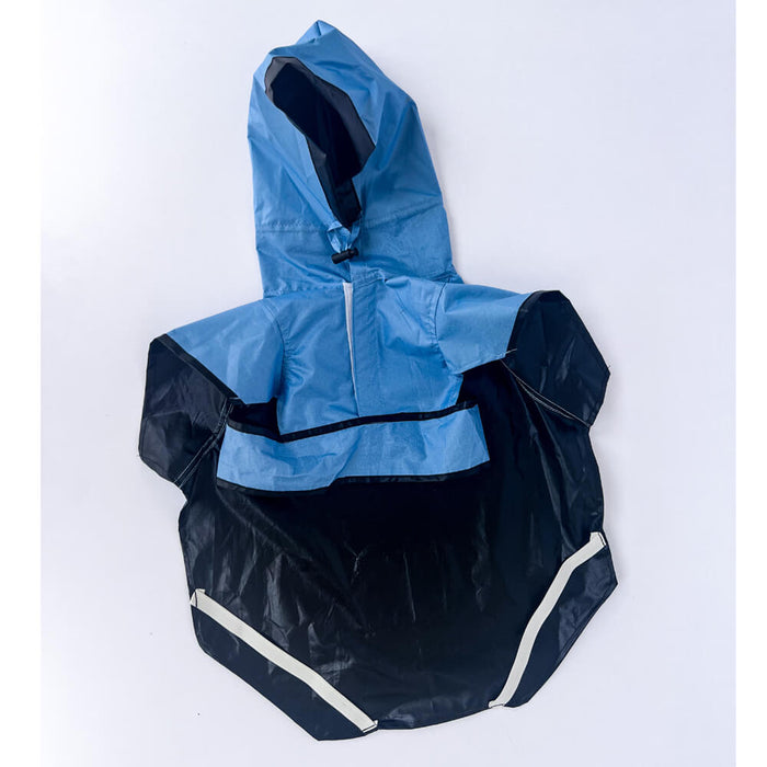 Pawgy Pets Blue Lagoon Raincoat For Dog