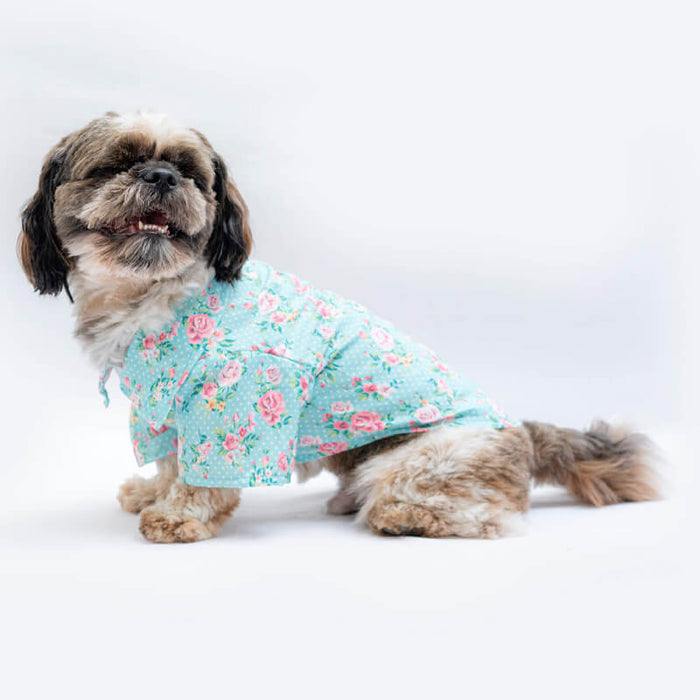 Pawgy Pets Floral Print Casual Shirts