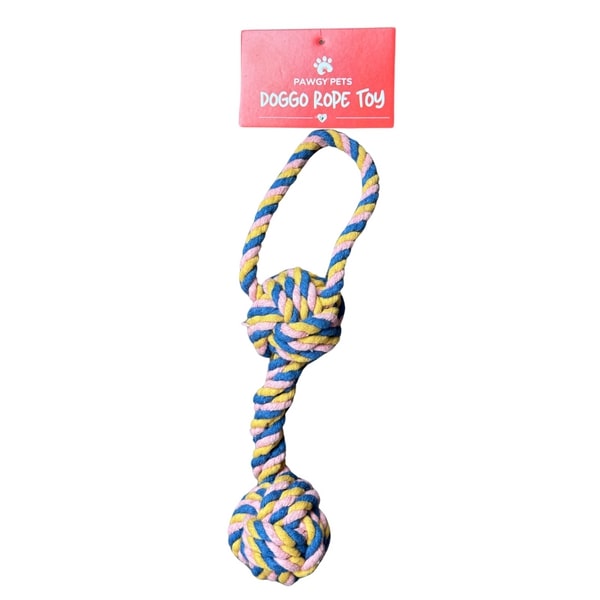 Pawgy Pets Balling Tug Rope Toy For Dog