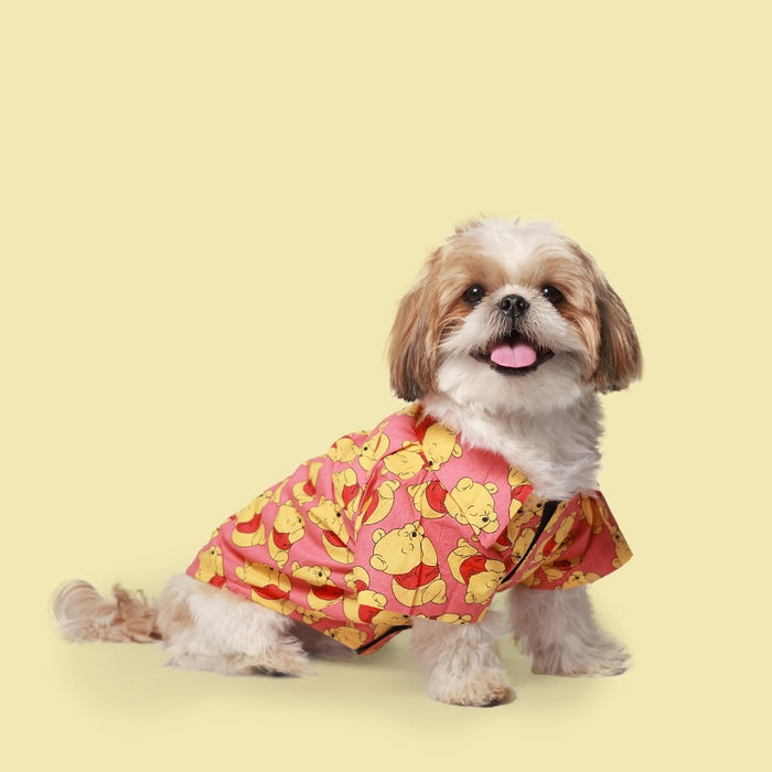 Pet Set Go Pooh Cotton Dog Shirt