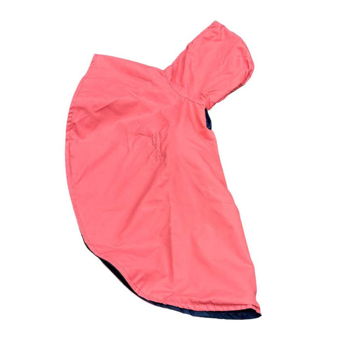 Pet Set Go Cape Style Dog Raincoat - Red