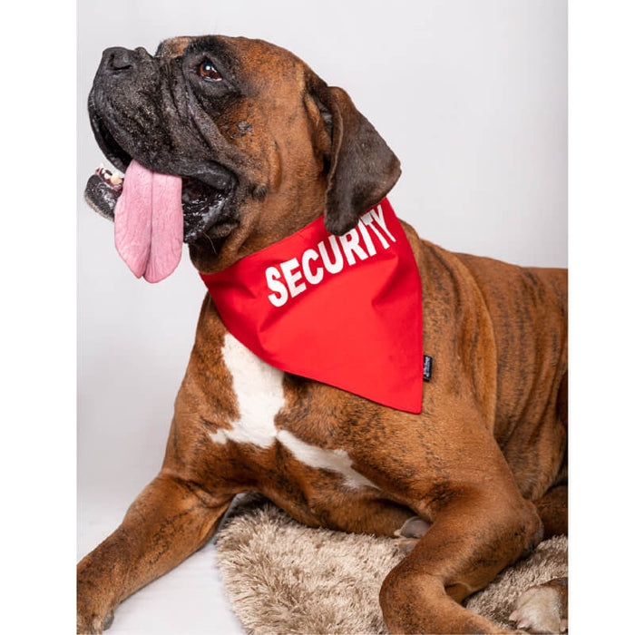 Petsnugs Security Bandana Red