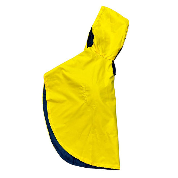 Pet Set Go Cape Style Dog Raincoat - Yellow