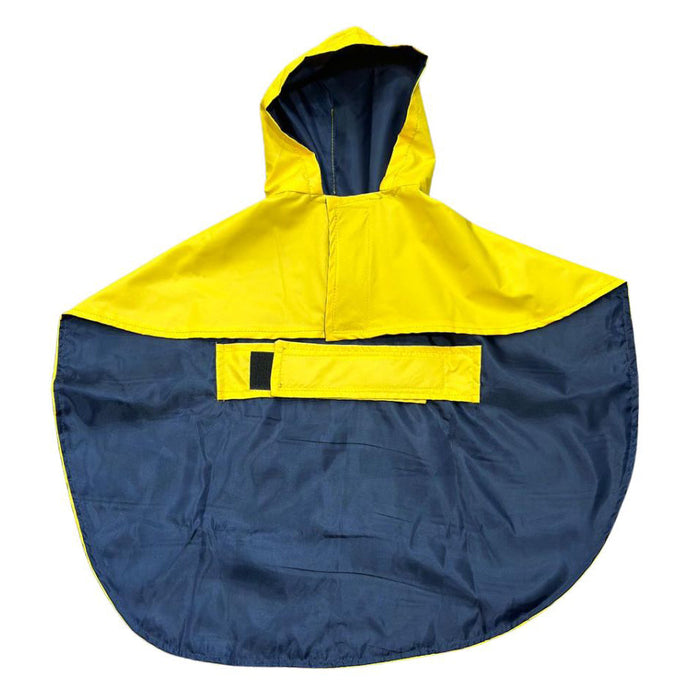 Pet Set Go Cape Style Dog Raincoat - Yellow