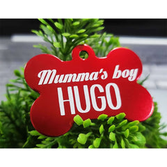 Aluminum Personalised Name Tags for Dog & Cat