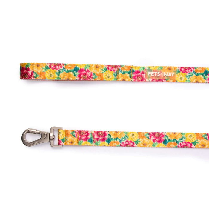 Pets Way Walk Essentials Printed Dog Leash - Spring