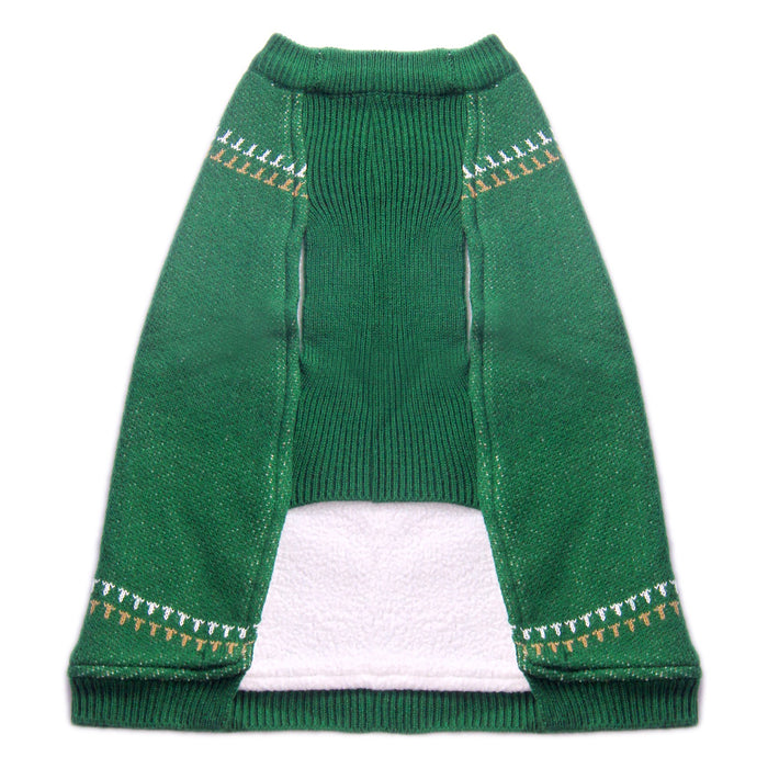 Bearhugs Christmas Reindeer Print Dog Sweater