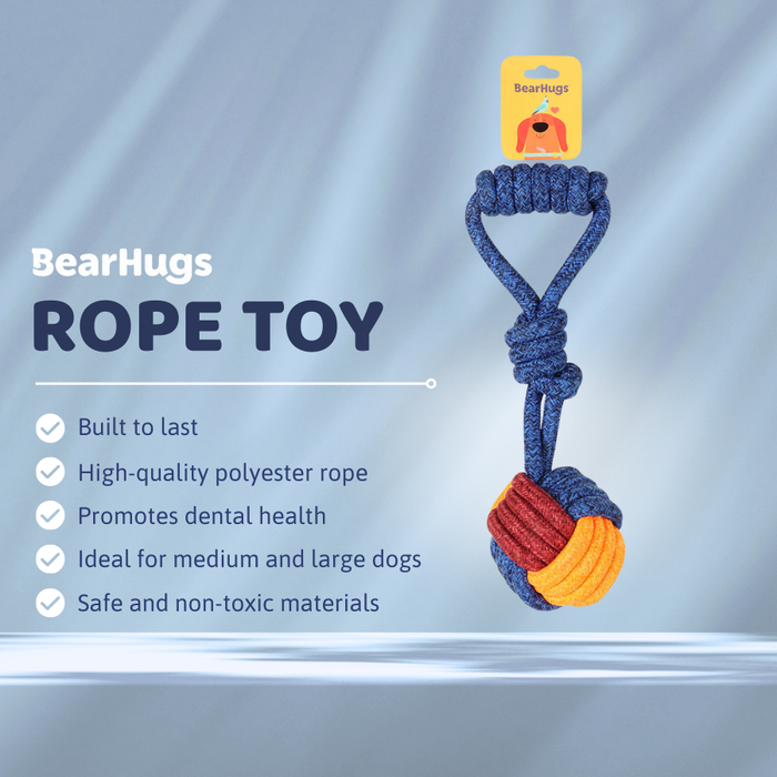 BearHugs Optimum Tug Dog Toy