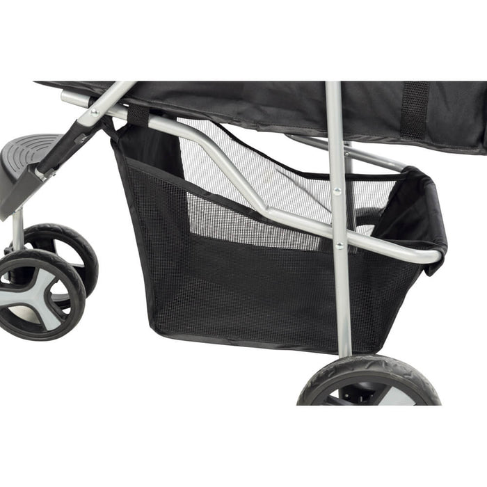 Trixie 4.6 kg  Buggy for Dogs/Cats - Black
