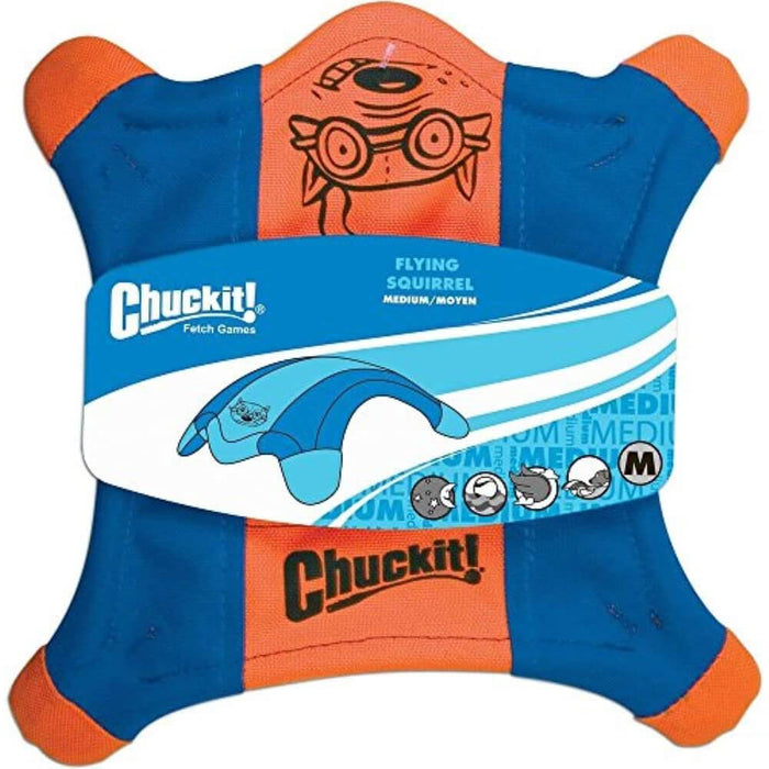 Chuckit! Flying Squirrel Medium Dog Chew Toy