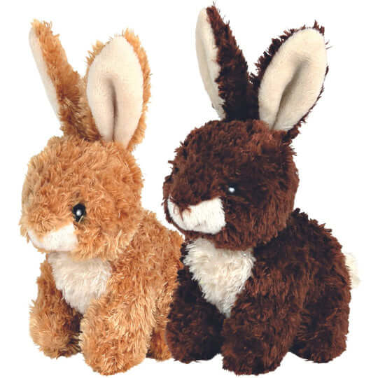 Trixie 15 cm Rabbit Assorted with Sound Plush Toy For Dog