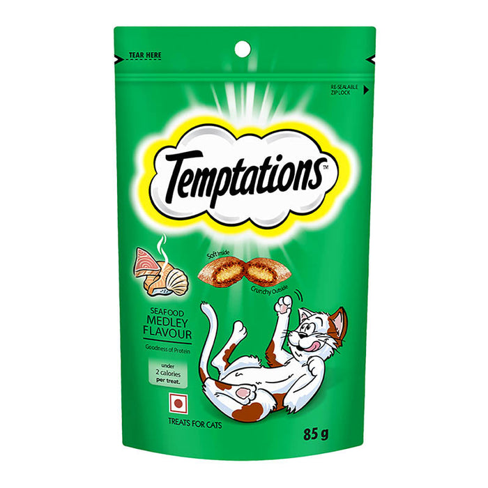 Temptations Seafood Medley Flavour Cat Treat