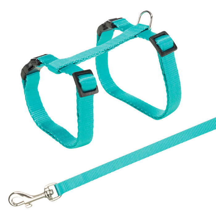 Trixie Cat Harness with Leash 27-45 cm/10 mm 1.20 m - Assorted Colors