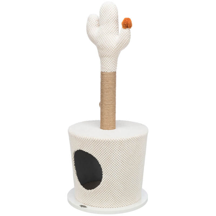 Trixie Cave with Cactus Scratcher Cat Toy - Cream
