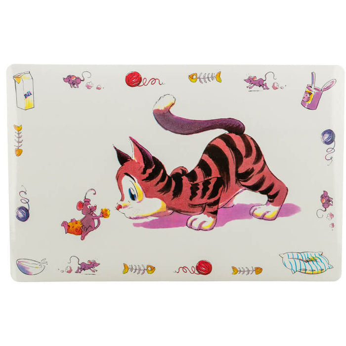 Trixie 44 × 28 cm Comic Cat Place Mat
