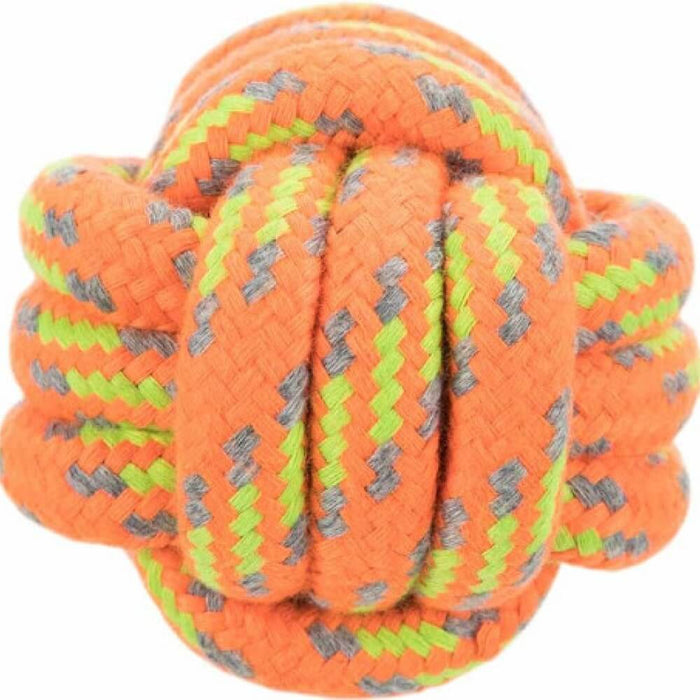 Trixie Rope Ball Dog Toy - Assorted Colors