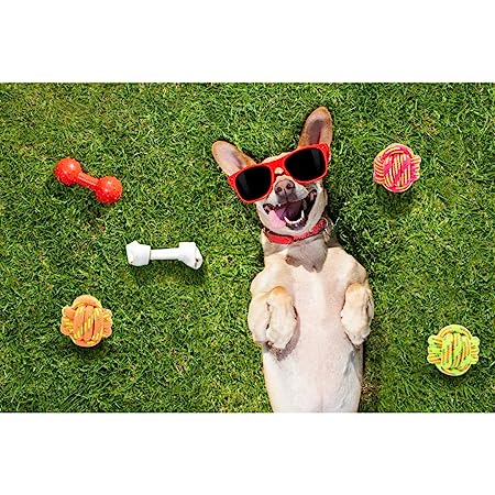 Trixie Rope Ball Dog Toy - Assorted Colors