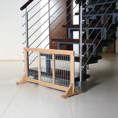 Trixie 65-108  x  50 Cm Dog Barrier - Wood