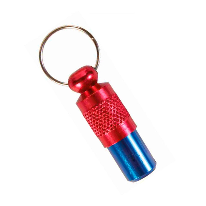Trixie I.D. Tag Metal for Dogs & Cats -  Blue/Red
