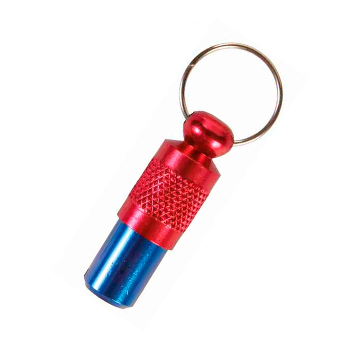 Trixie I.D. Tag Metal for Dogs & Cats -  Blue/Red