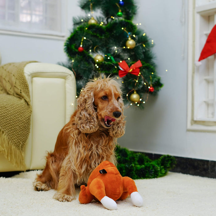 BearHugs Soft & Durable Chew Plush Toy - Turkey