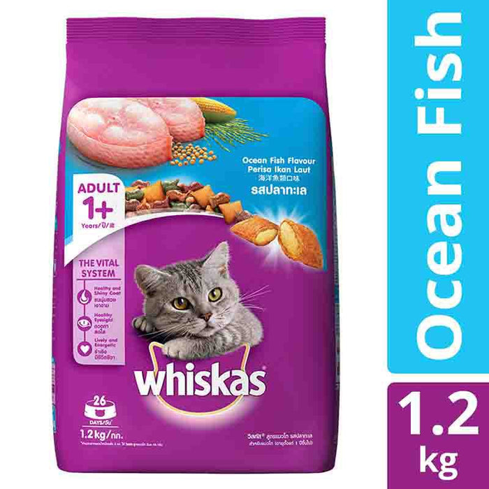 Whiskas Pocket Ocean Fish Cat Food Dry