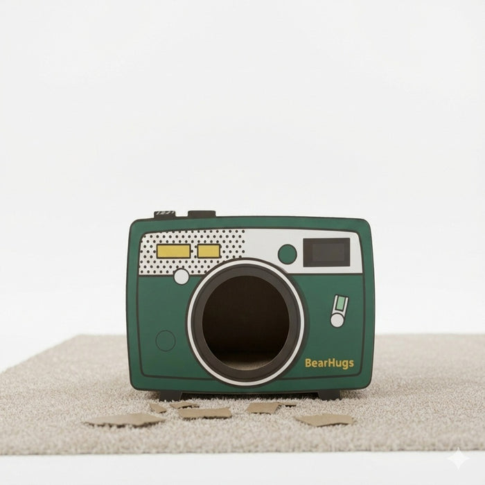 BearHugs Camera-Shaped Cat Scratcher