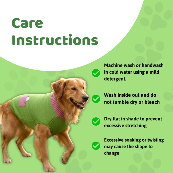 BearHugs Bone in Pocket Print Pet Sweater for Dogs