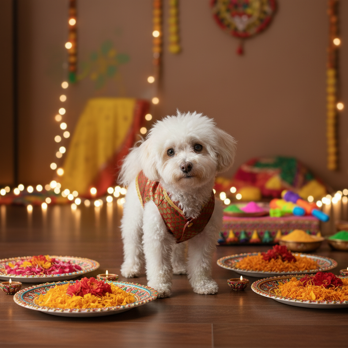 Bearhugs Designer Maroon Sherwani For Dog