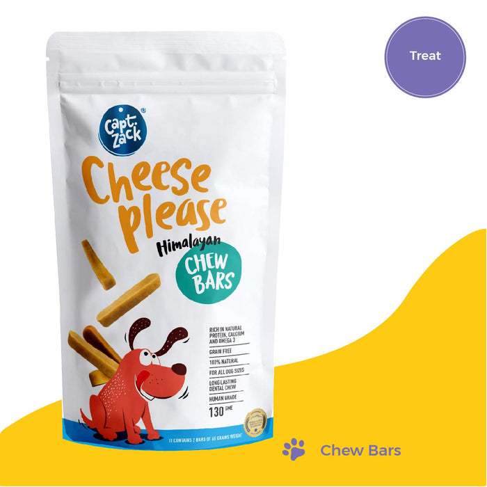 Captain Zack Cheese Please Himalayan Chew Bars