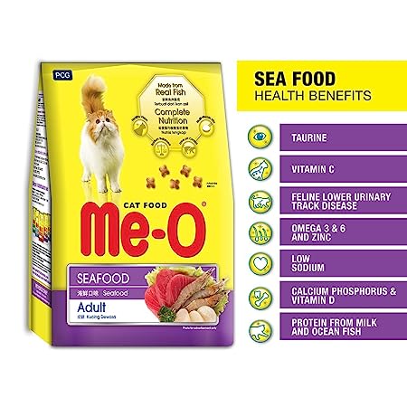 ME-O Sea Food Adult Dry Cat Food