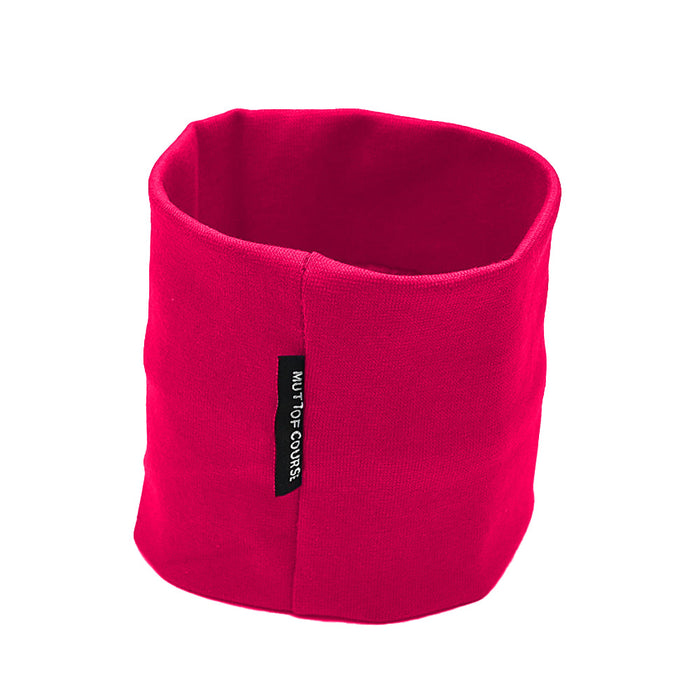 Mutt of Course Hot Pink Ear Muff For Dogs