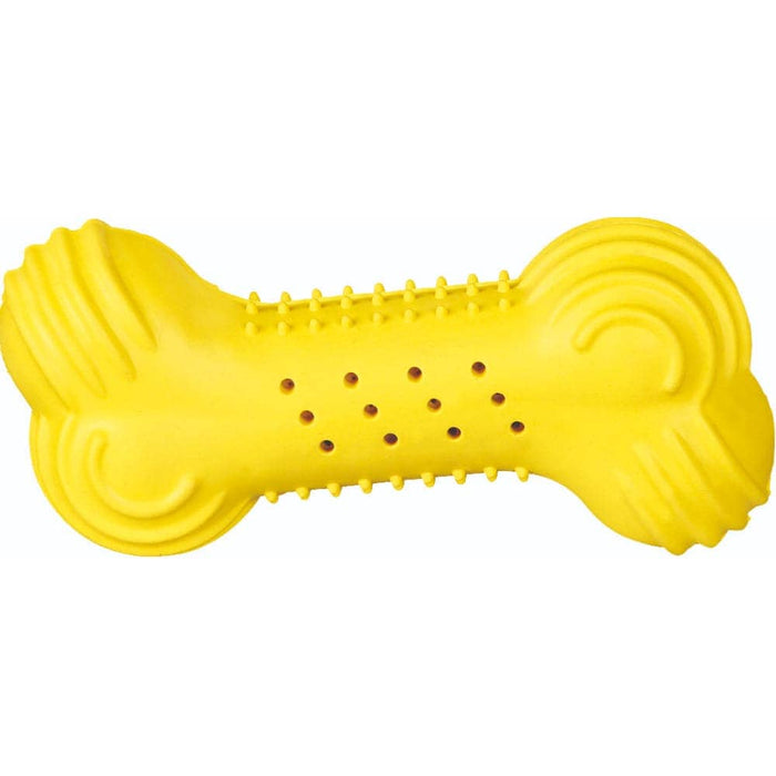 Trixie 11 cm Cooling Bone Natural Rubber Toy For Dogs - Assorted