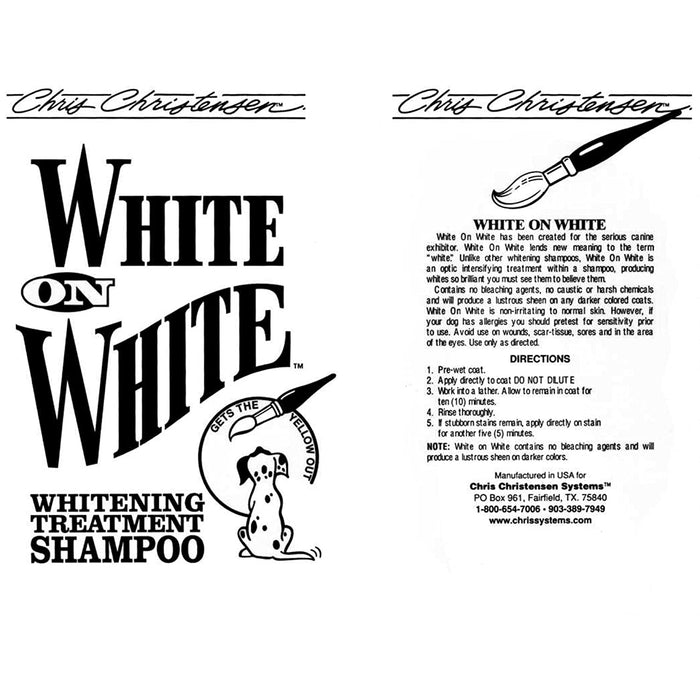Chris Christensen White on White Shampoo
