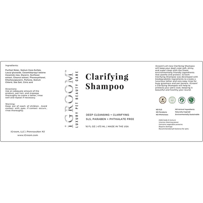 iGroom Clarifying Shampoo