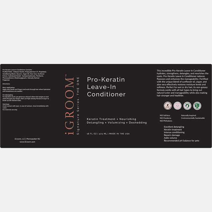 iGroom Pro-Keratin Leave-In Conditioner