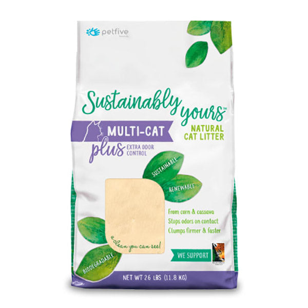 Sustainably Yours Multi Cat Plus Litter