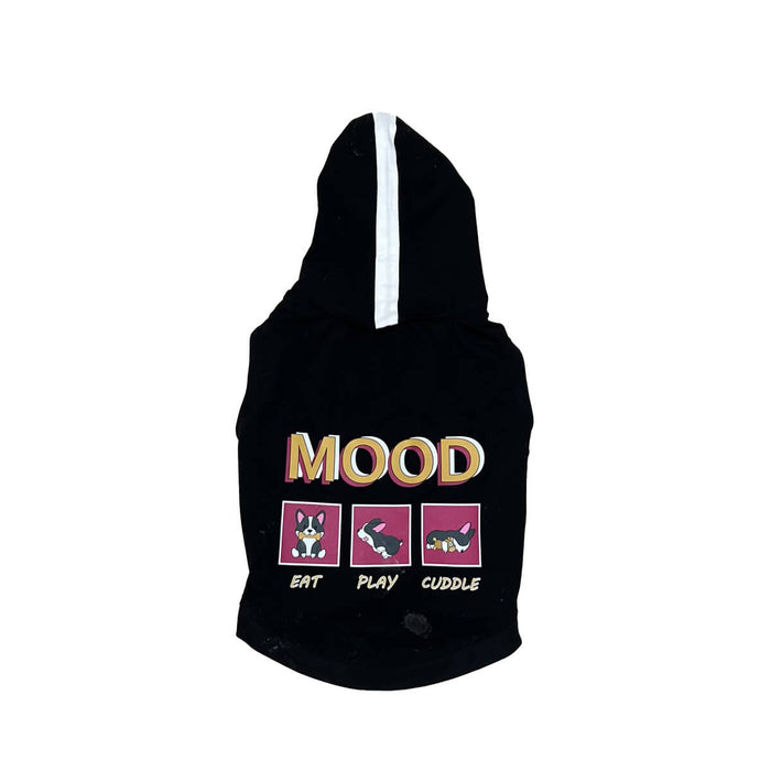 The Papaw Cartel Everyday Mood Hoodie Dog T-shirt - Black