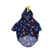 The Papaw Cartel Space Dino with Spike Hoodie Dog Shirt - Blue