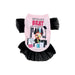 The Papaw Cartel Spolied Brat Frilled Dog T-shirt Dress - Pink
