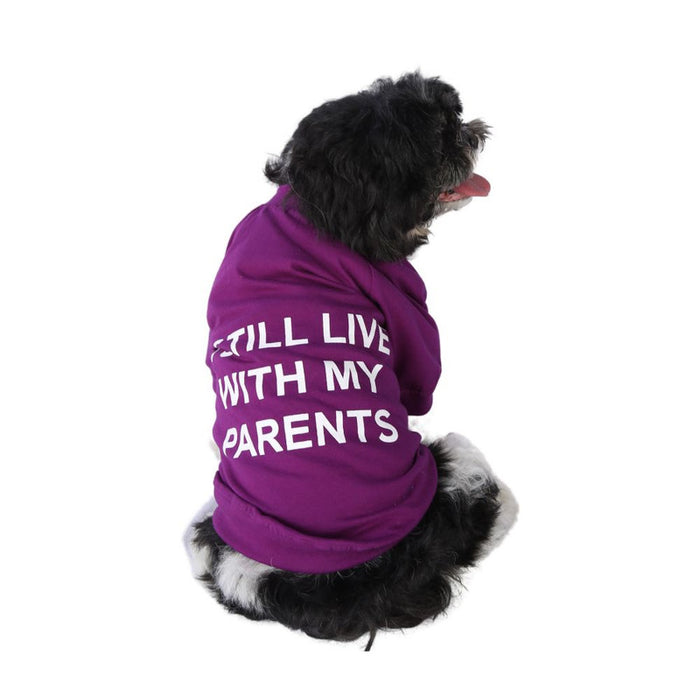 Pet Set Go Live With My Parents Dog T-Shirt