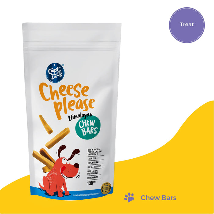 Captain Zack Cheese Please Himalayan Chew Bars