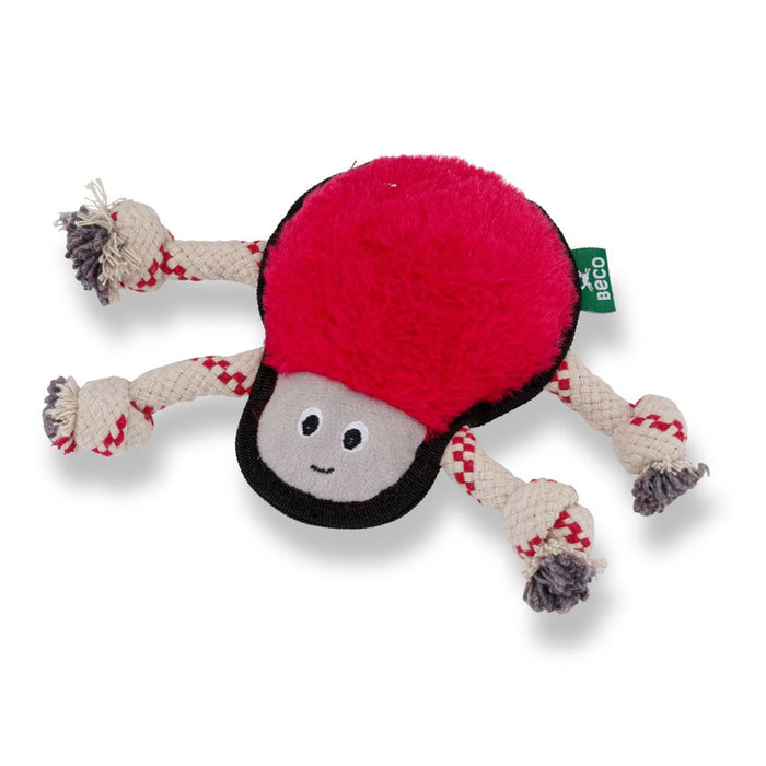 Beco Dual Material Spider Toy for Dogs