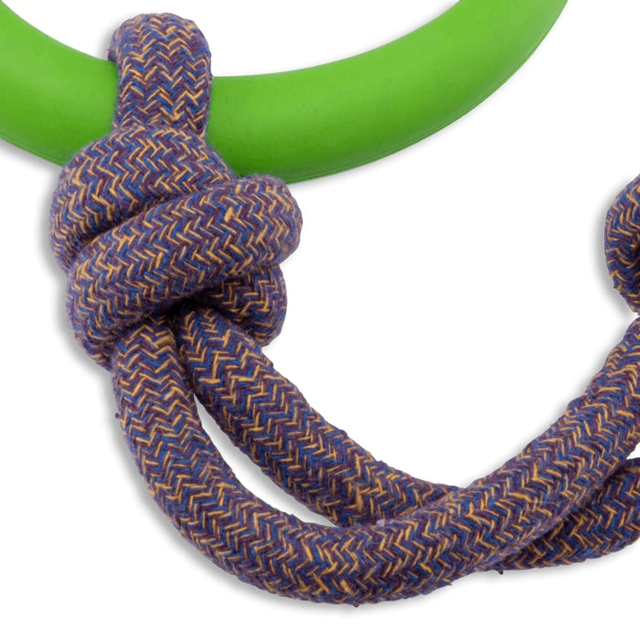 Beco Natural Rubber Hoop On Rope - Green