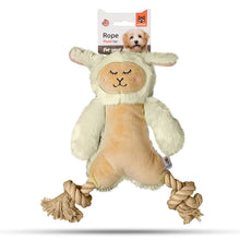 Barkbutler FOFOS Ropeleg Plush Sheep Dog Toy