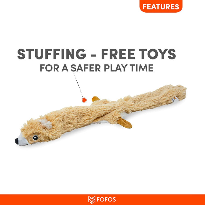 Barkbutler FOFOS Dog Toy Skinneez - Squirrel