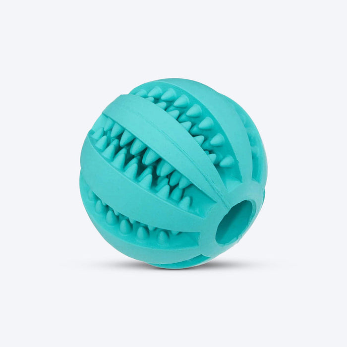 Trixie Natural Rubber Denta Fun Ball Mint Flavour For Dogs